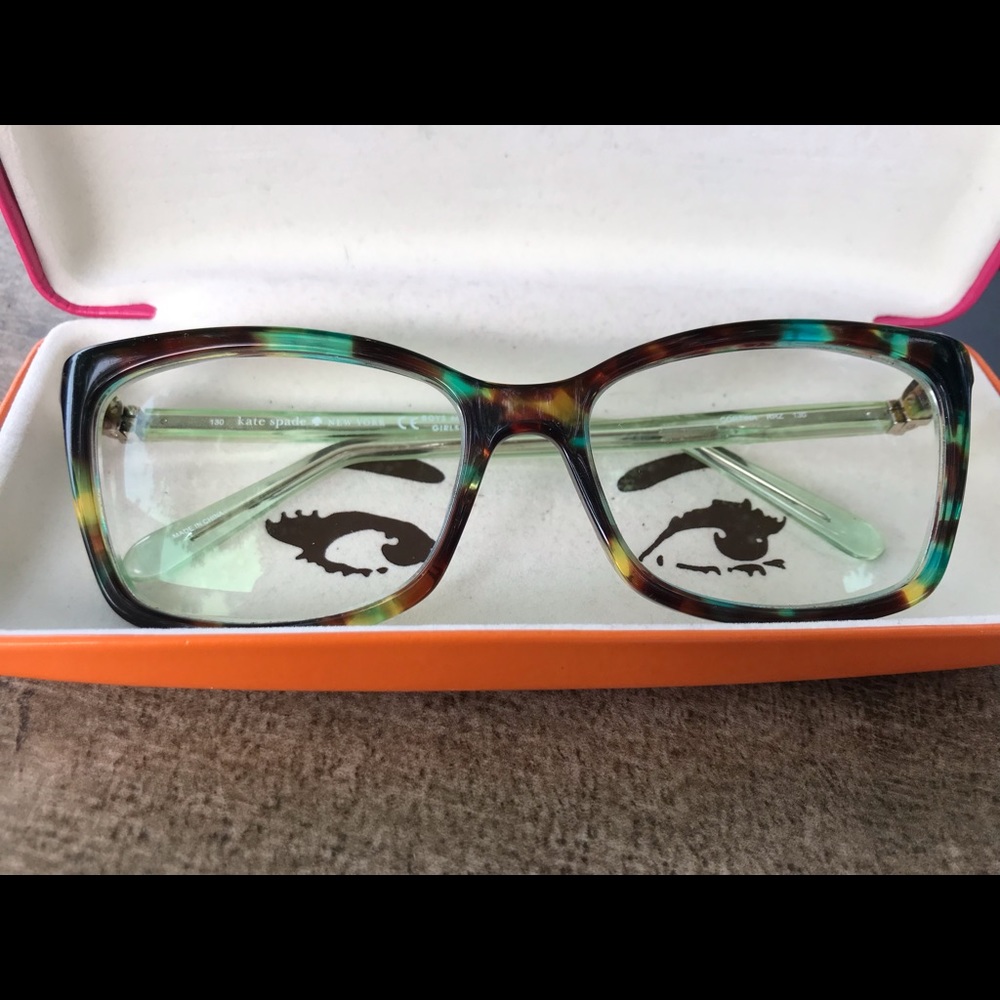 Blue Tortoise Shell Cortina Kate Spade Glasses